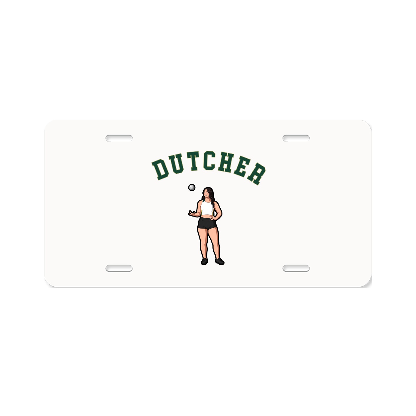 License Plate — Shirsey Arch in Classic