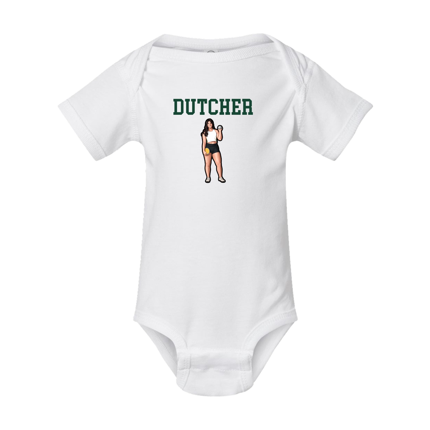Baby Onesie — Shirsey in White