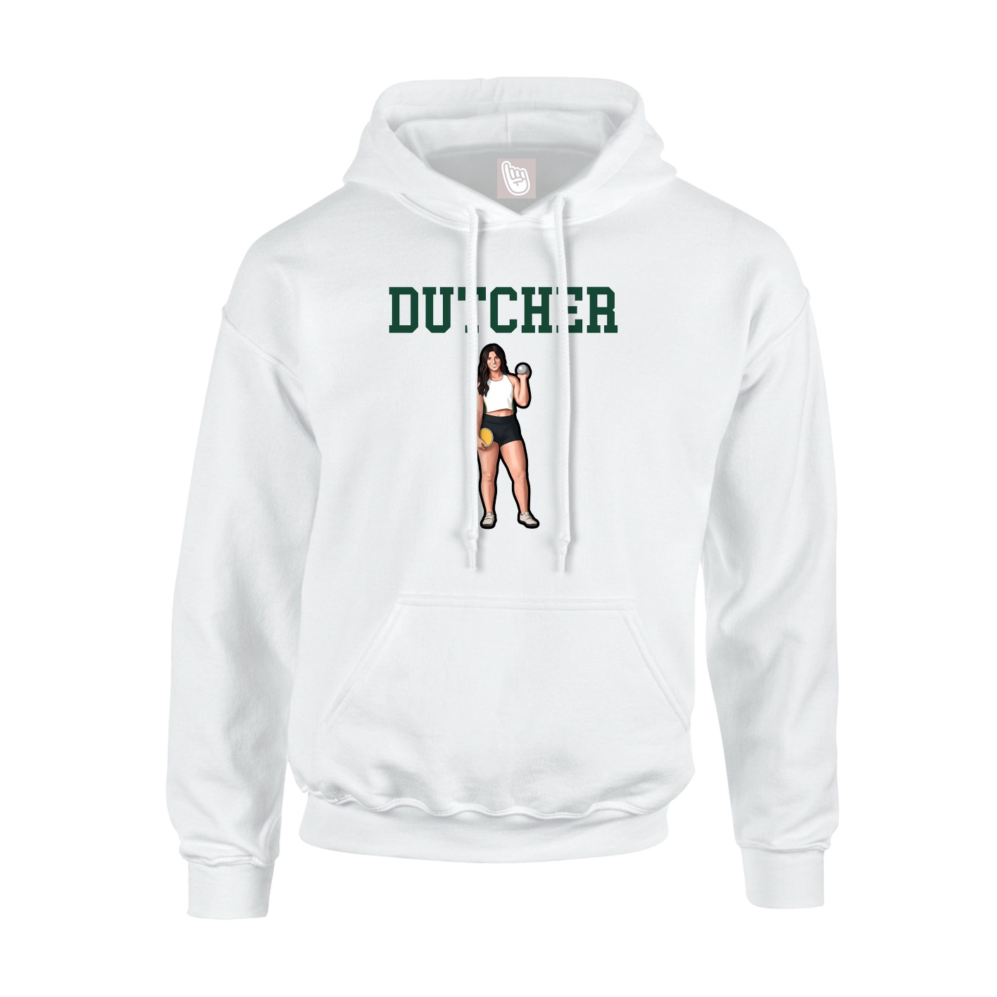 Youth Hoodie — Shirsey in White