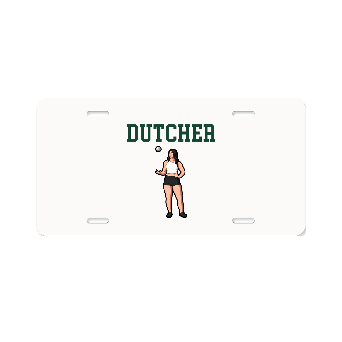 License Plate — Shirsey in Classic