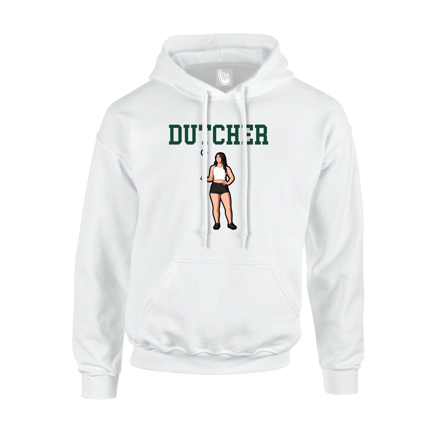 Youth Hoodie — Shirsey in White