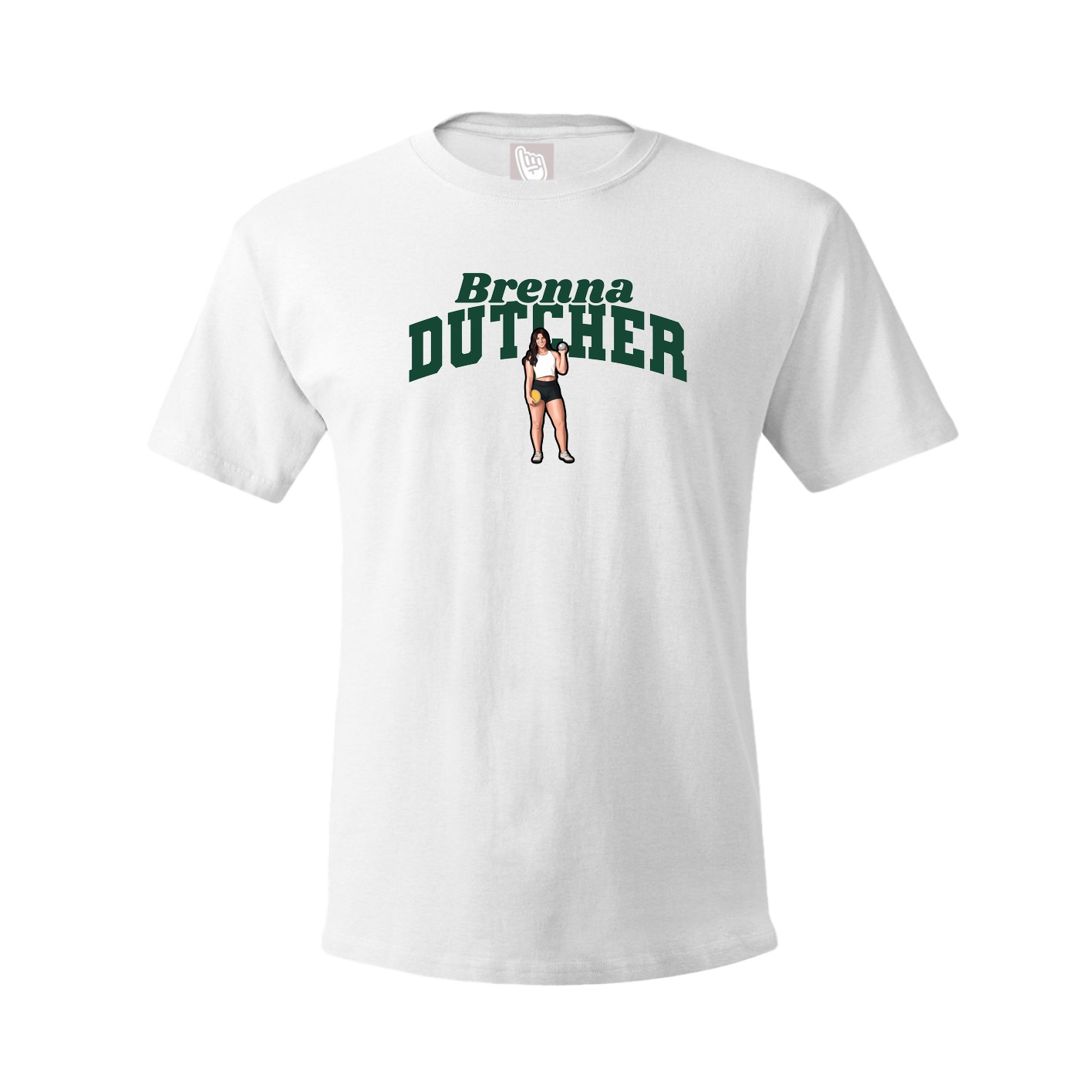 Youth Tee — Signature Arch in White