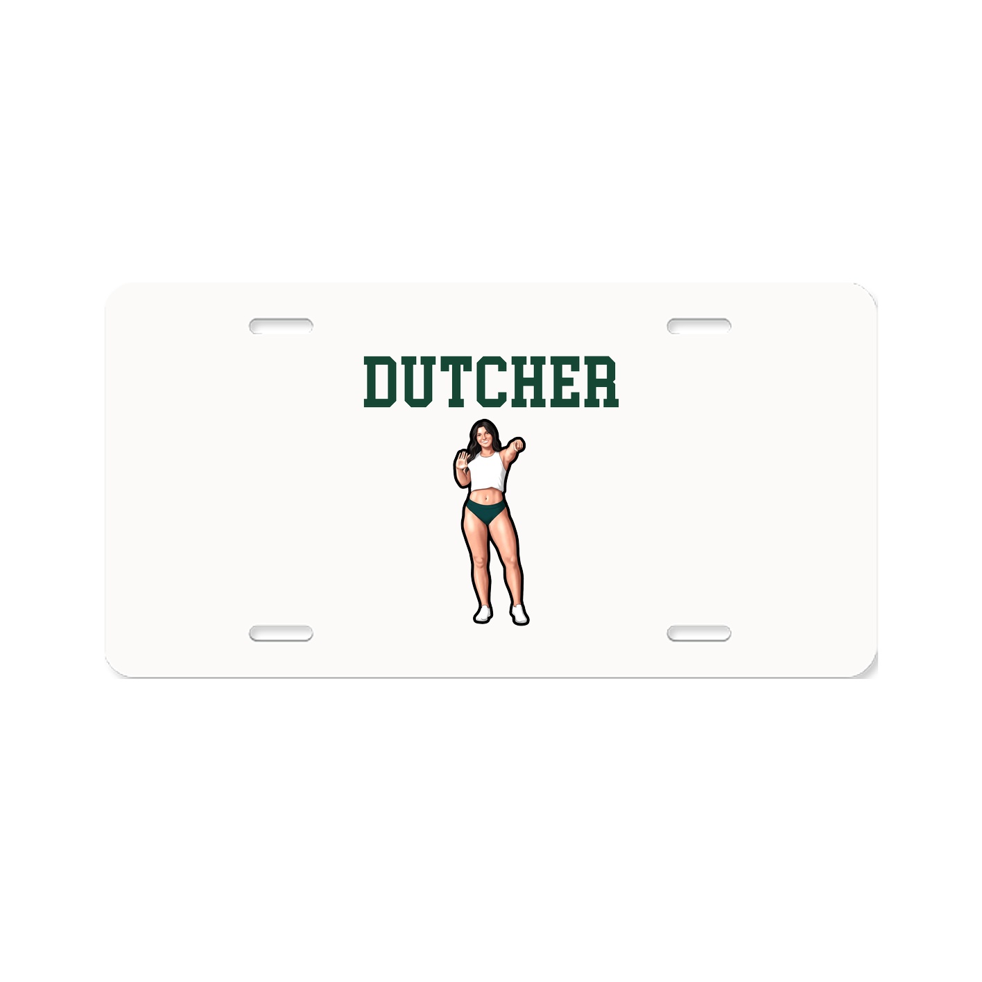 License Plate — Shirsey in Classic