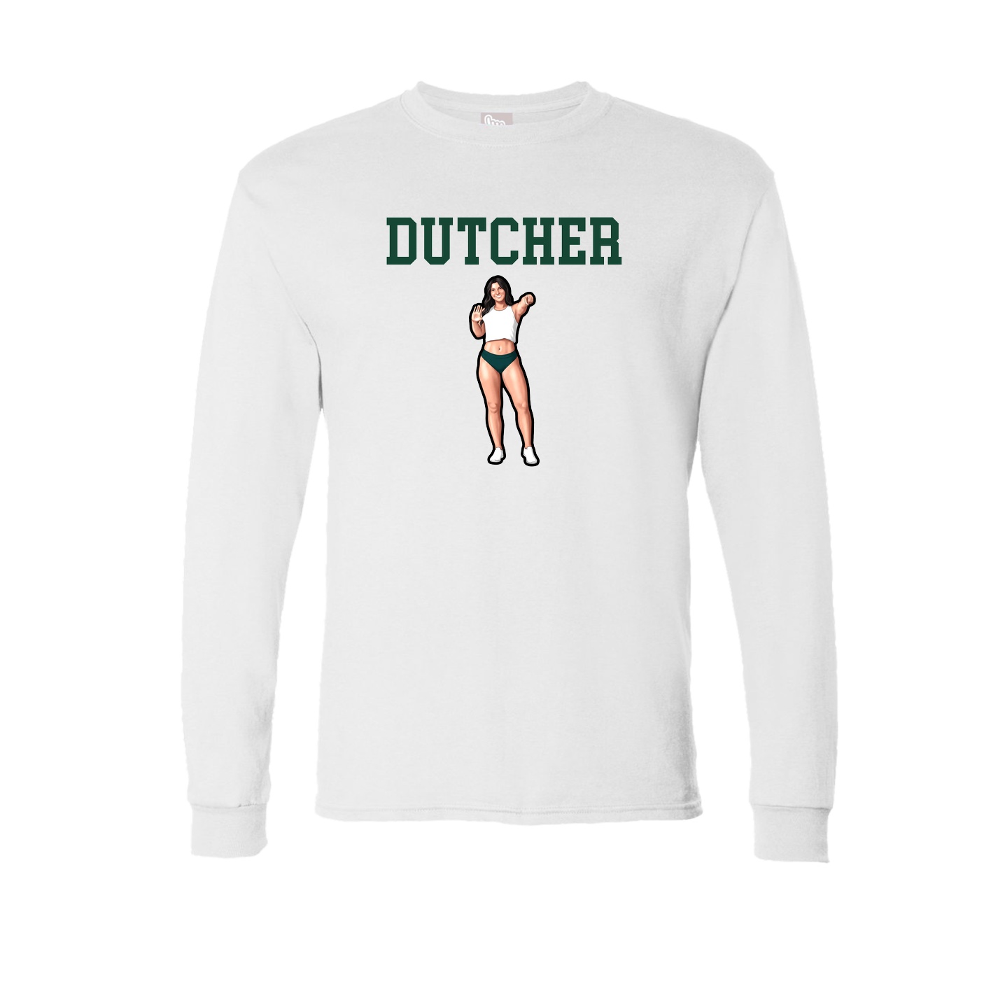 Long Sleeve Tee — Shirsey in White