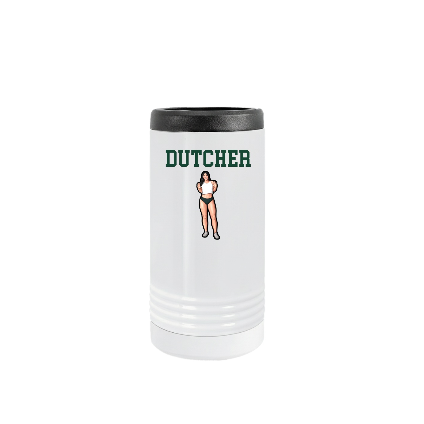 Slim Beverage Holder — Shirsey in White