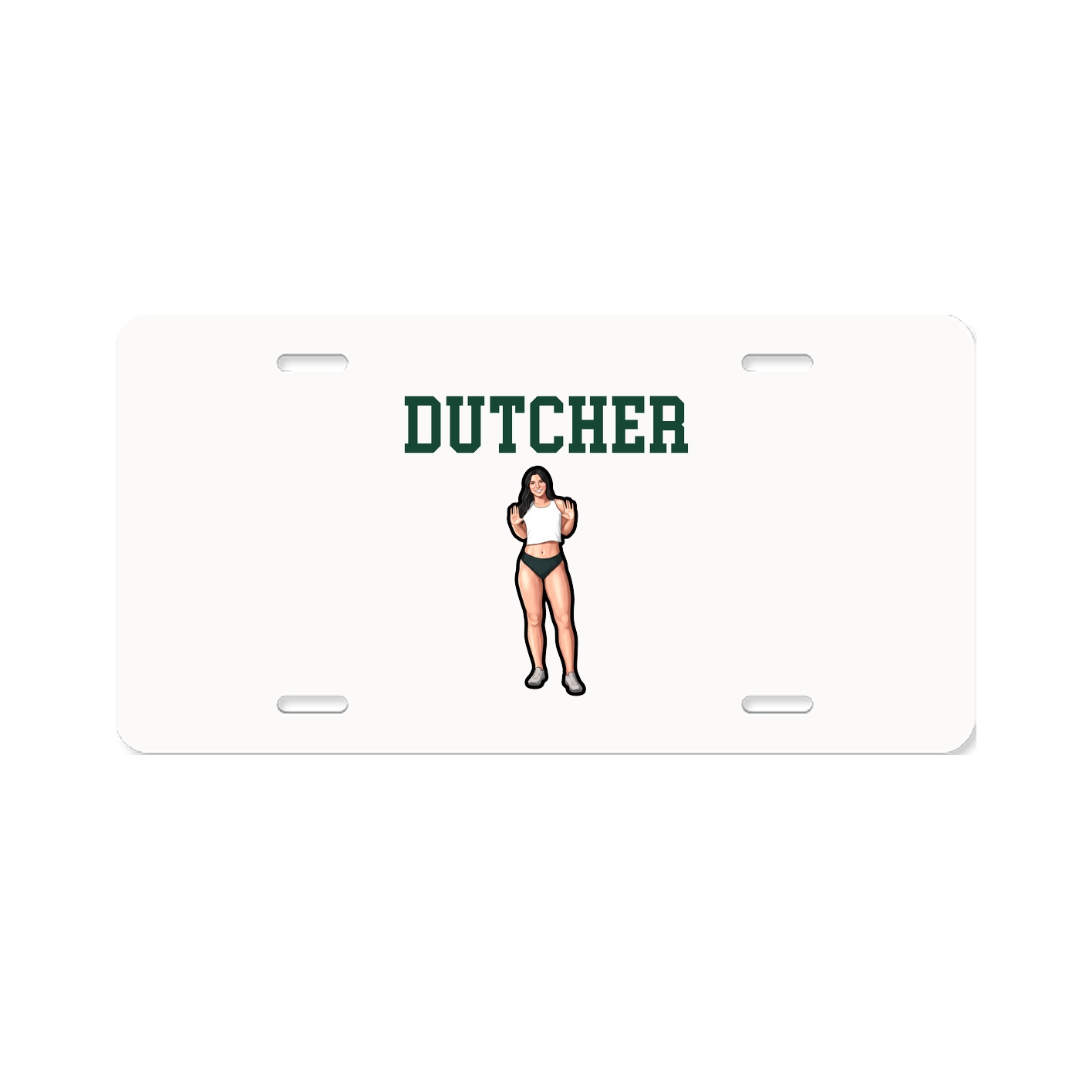 License Plate — Shirsey in Classic