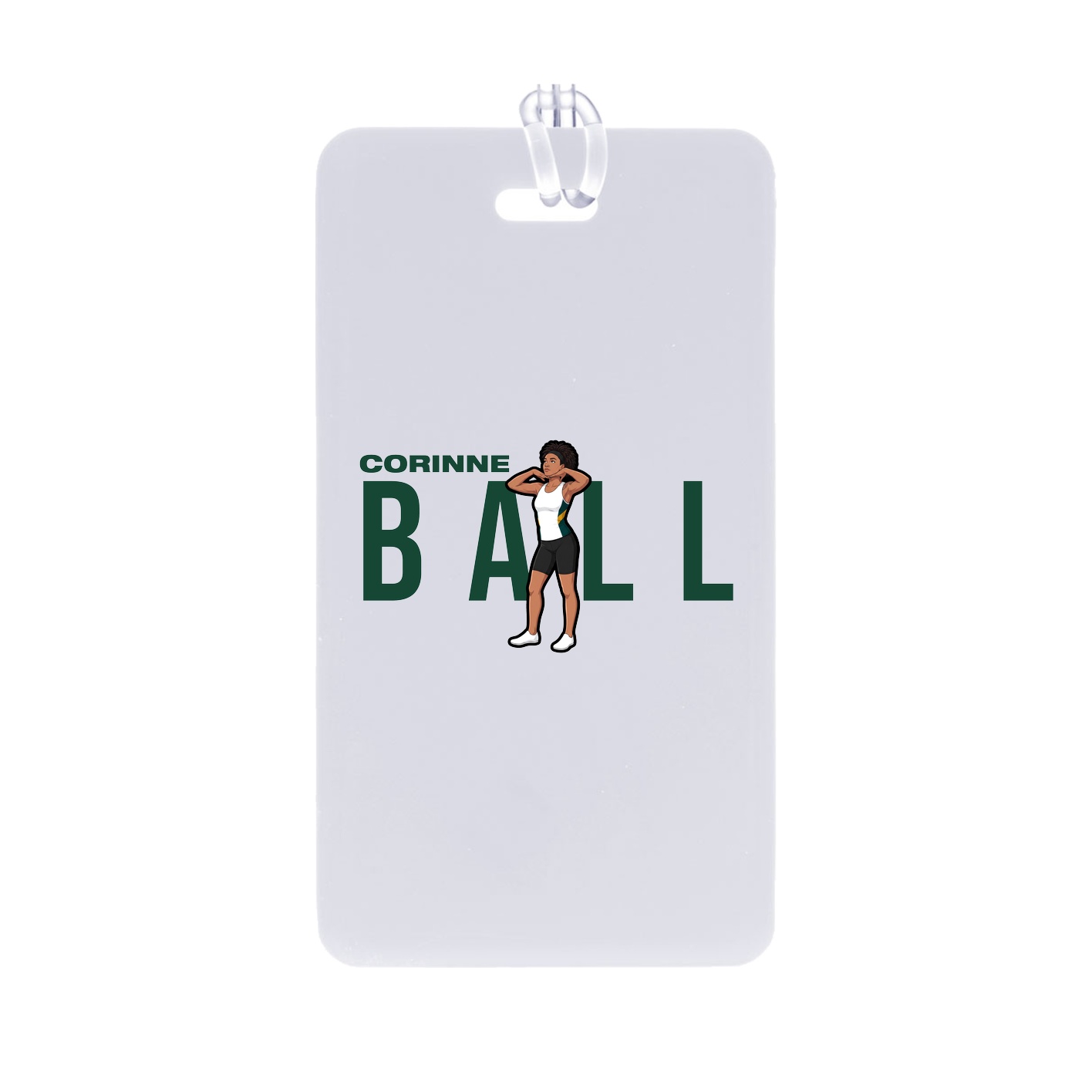 Bag Tag — Player Name in Classic