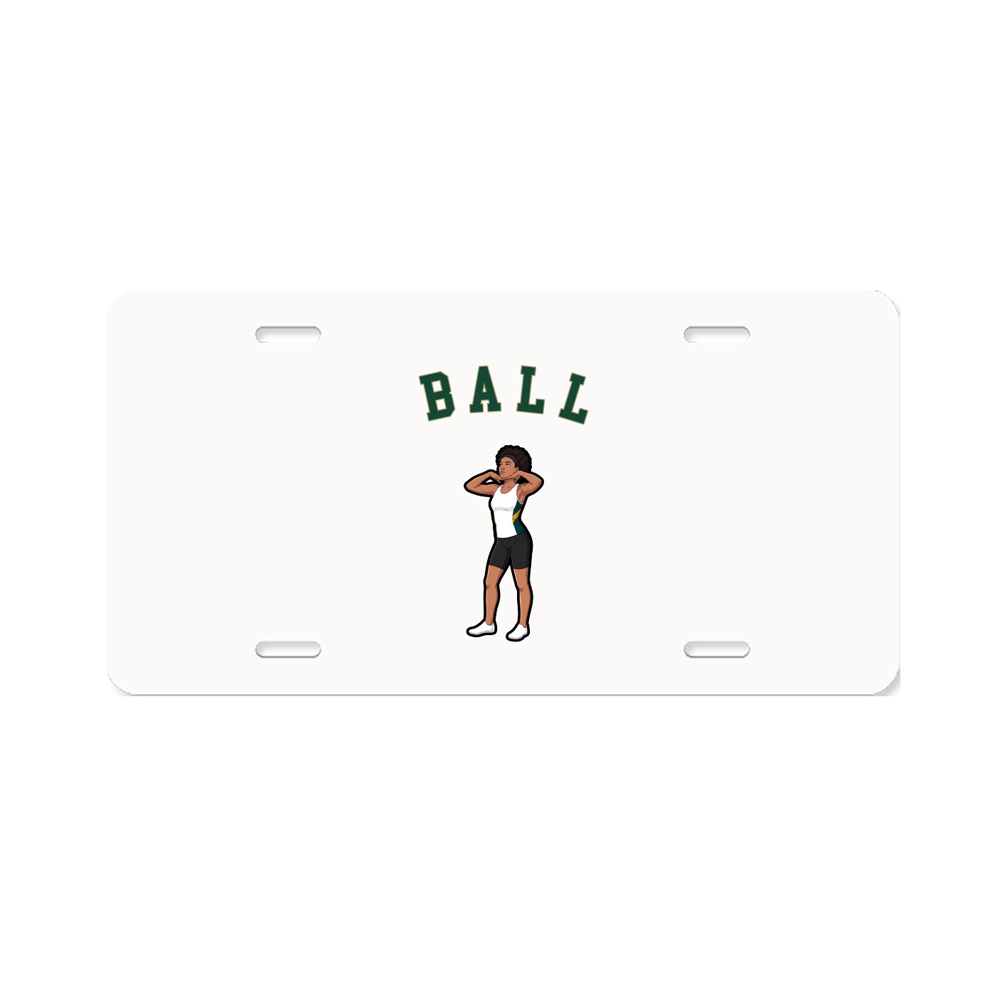License Plate — Shirsey Arch in Classic