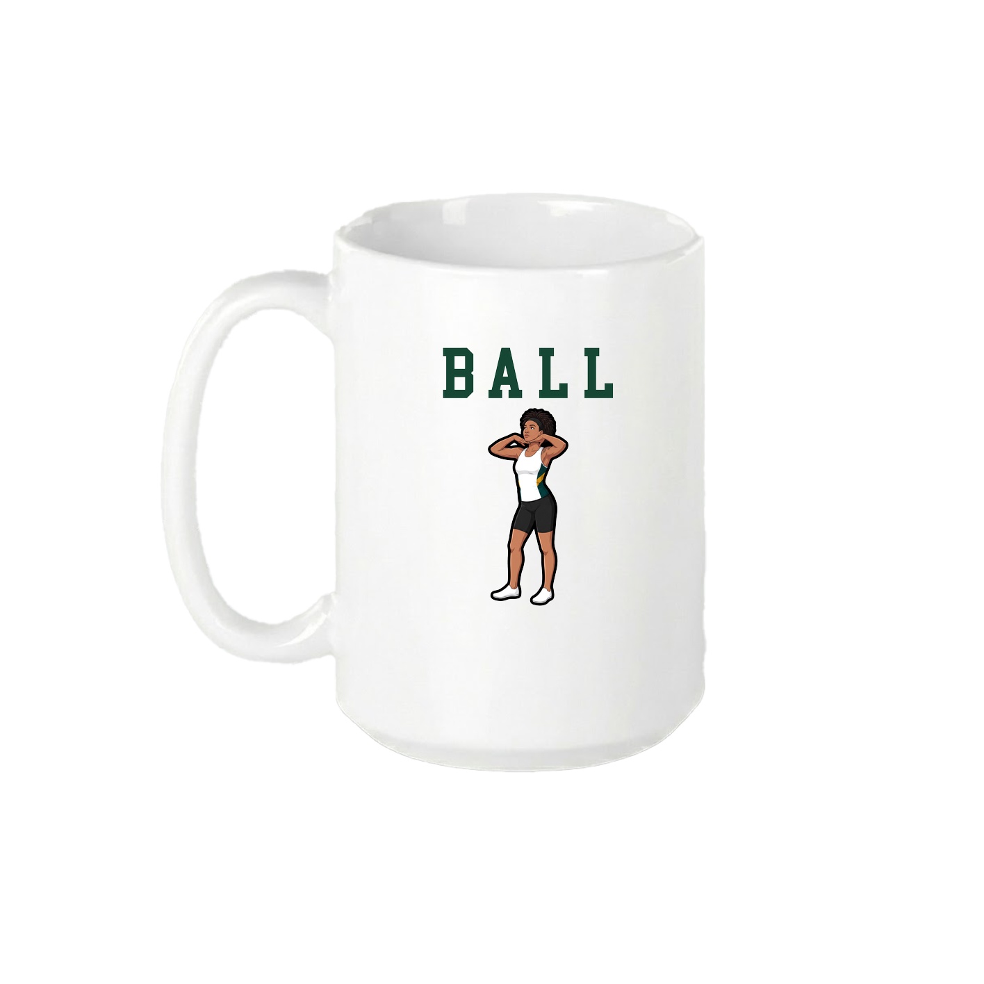 15oz Coffee Mug — Shirsey in White
