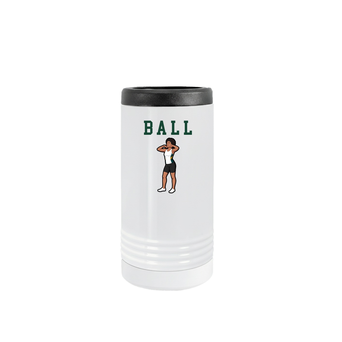 Slim Beverage Holder — Shirsey in White
