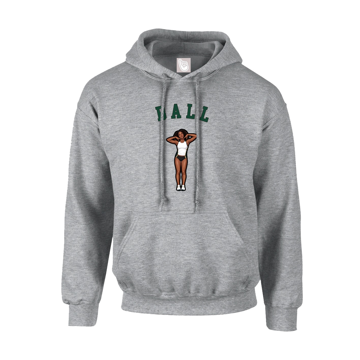 Hoodie — Shirsey Arch in Grey