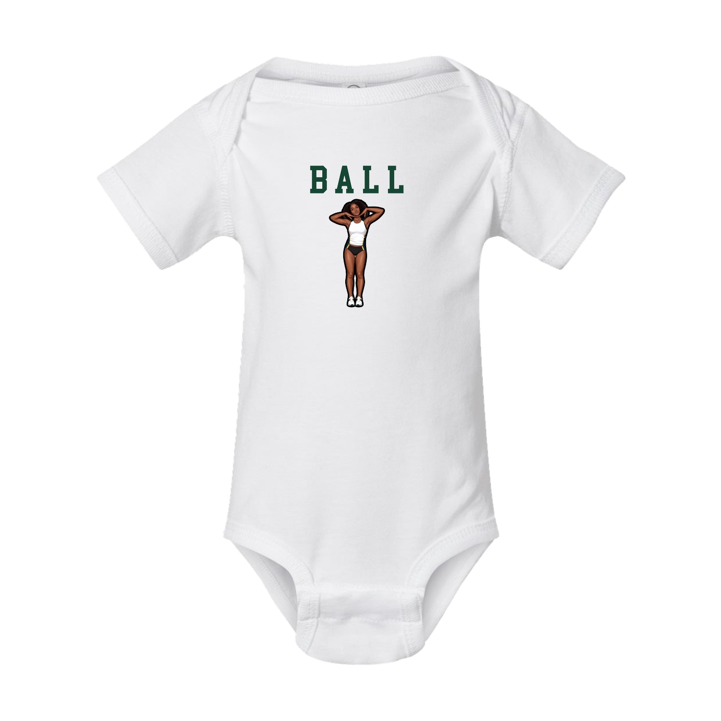 Baby Onesie — Shirsey in White