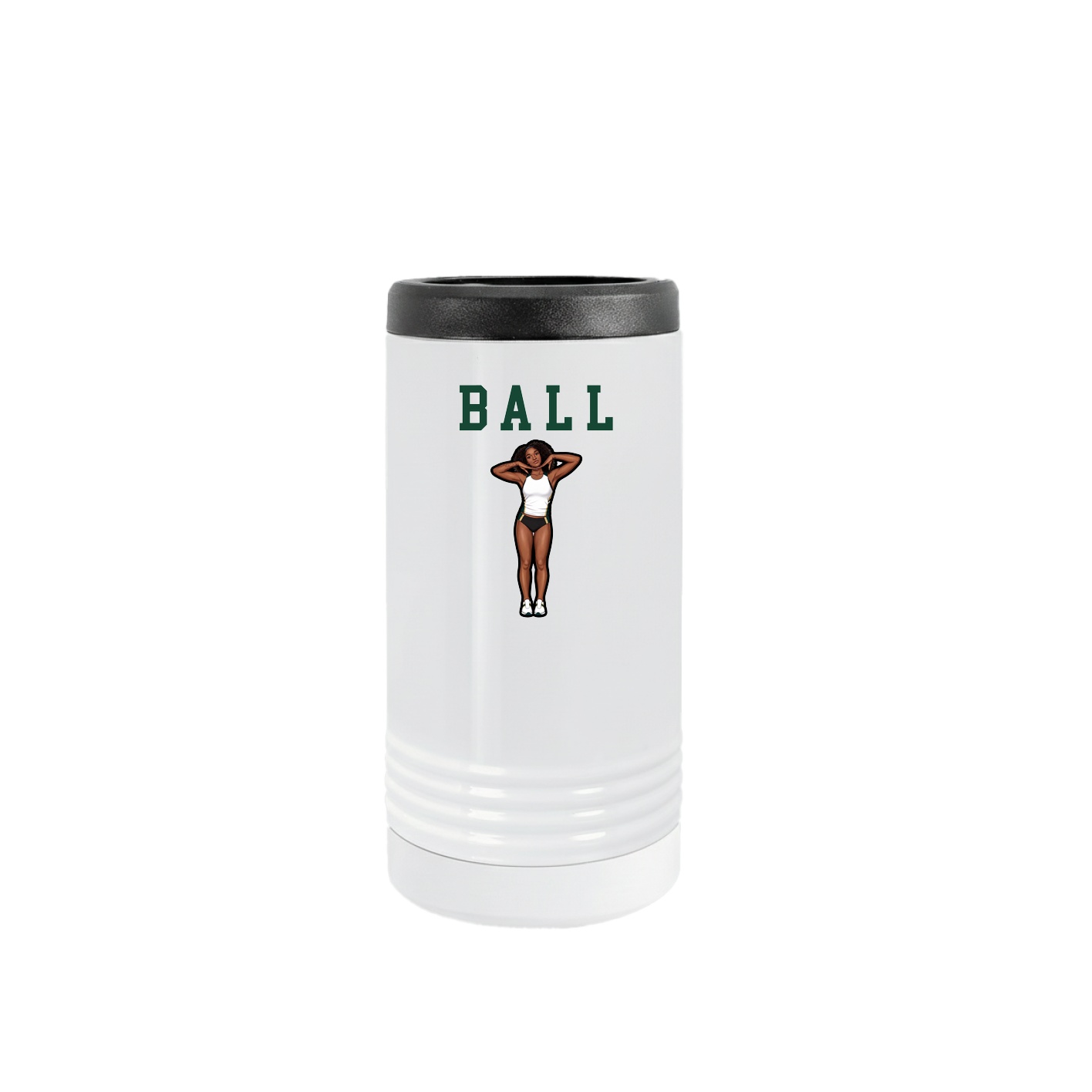 Slim Beverage Holder — Shirsey in White