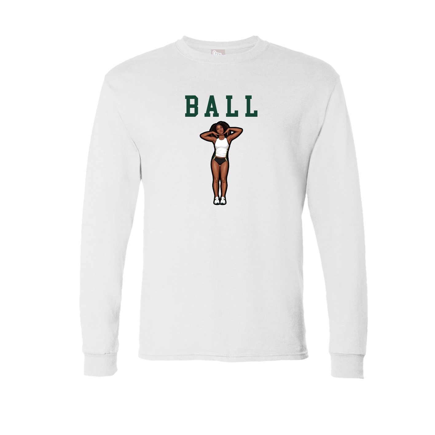 Long Sleeve Tee — Shirsey in White