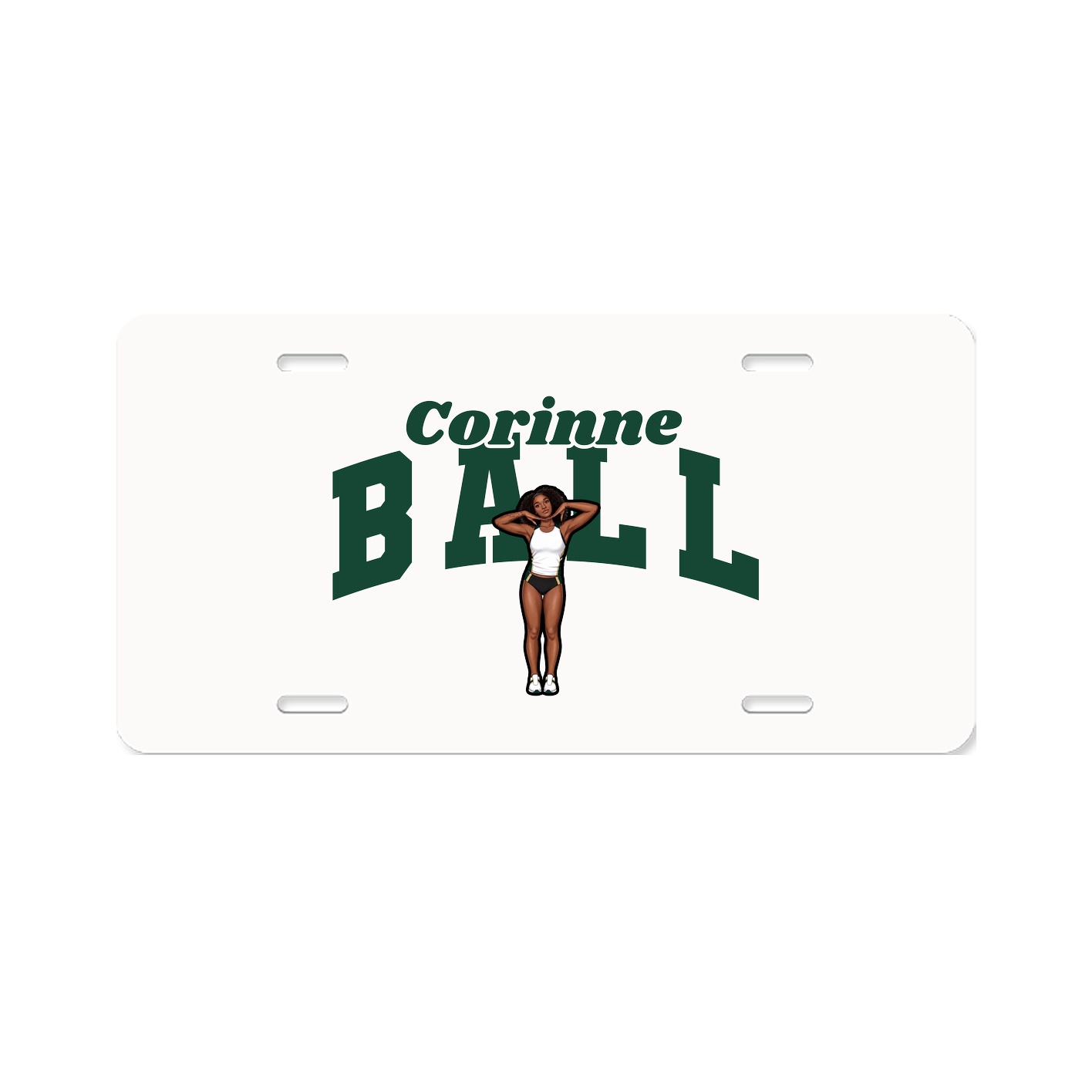 License Plate — Signature Arch in Classic