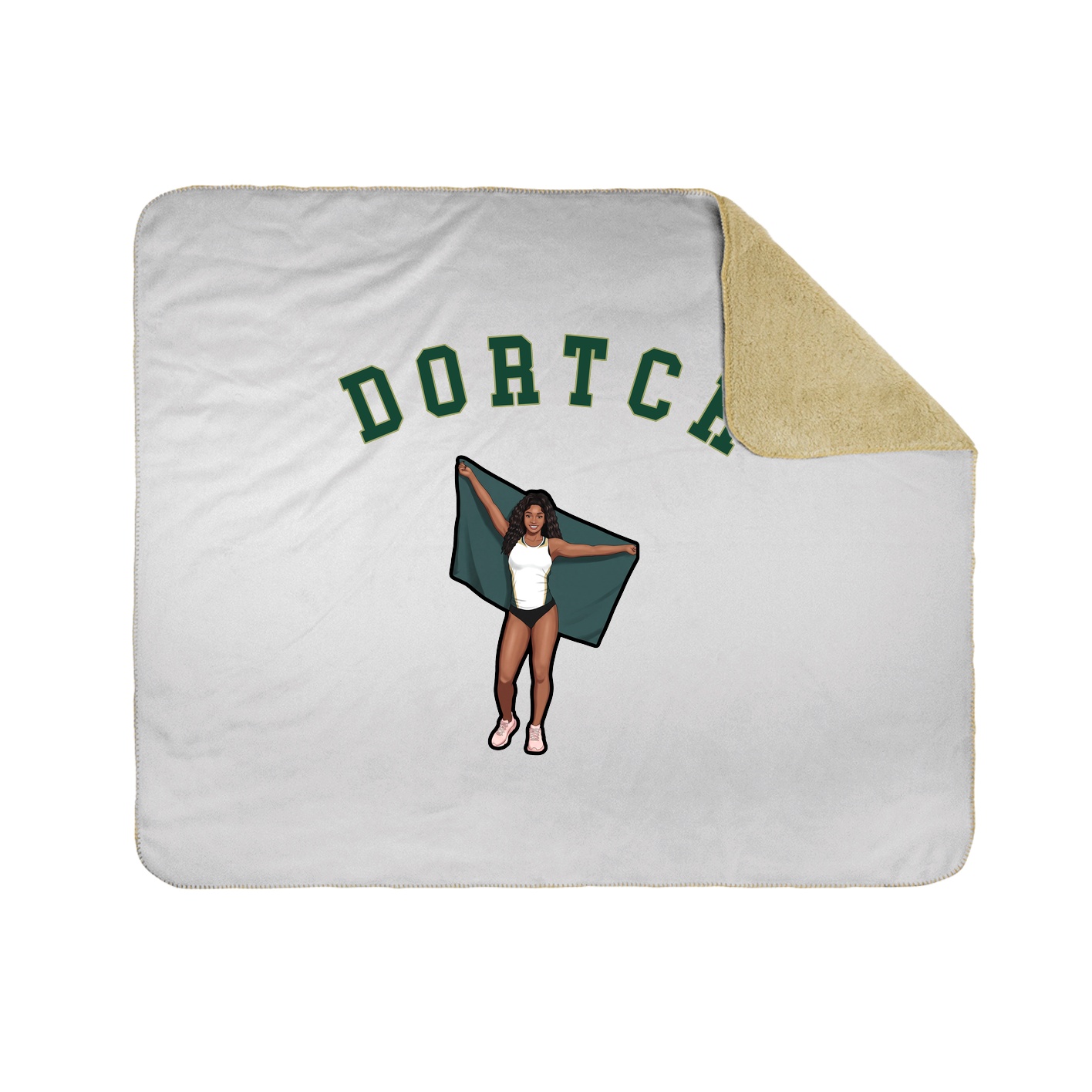 Throw Blanket — Shirsey Arch in White