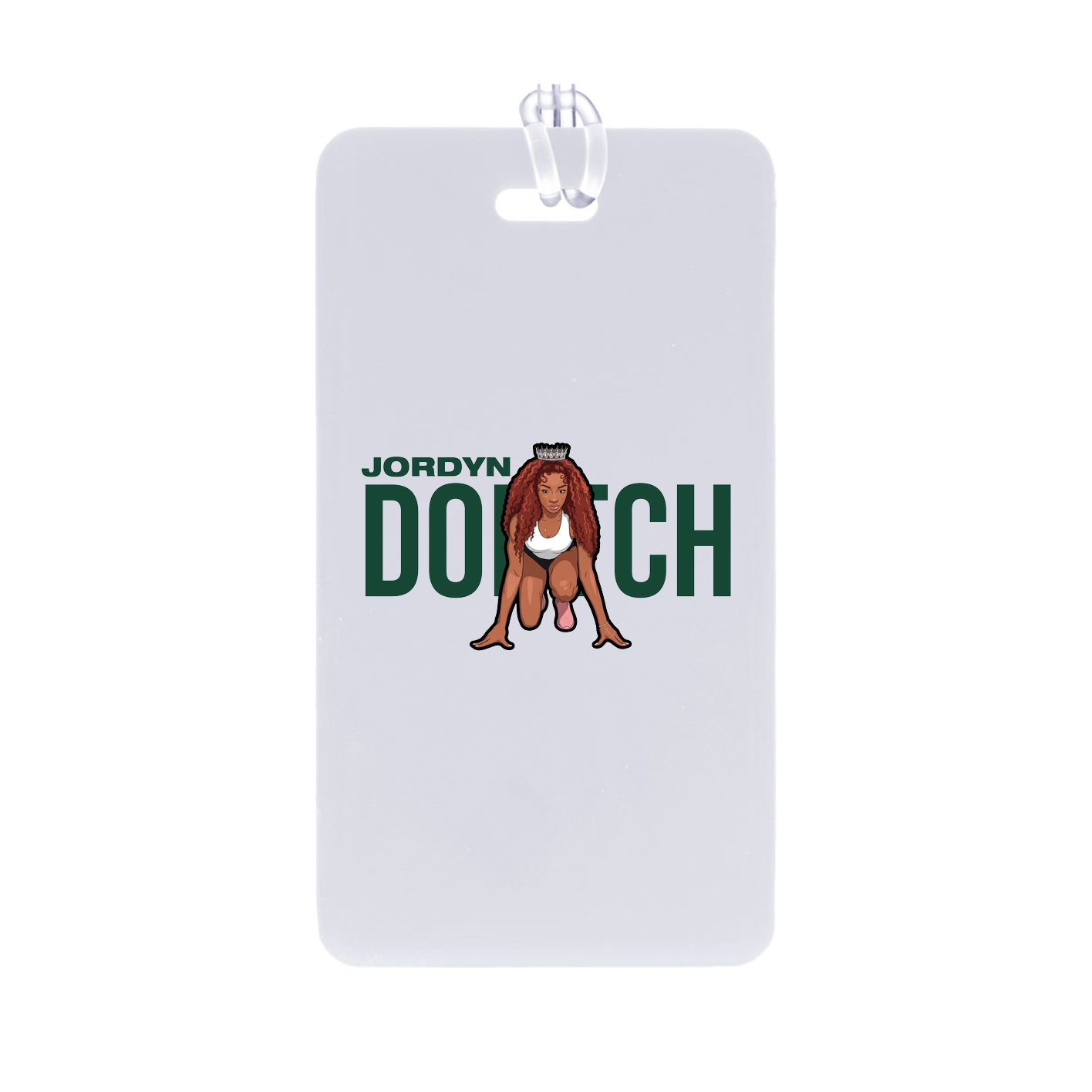 Bag Tag — Player Name in Classic