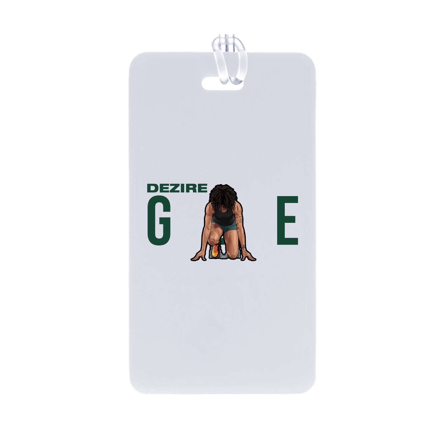 Bag Tag — Player Name in Classic