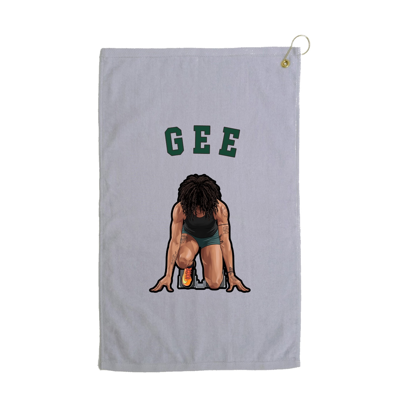 Golf Towel — Shirsey Arch in Grey