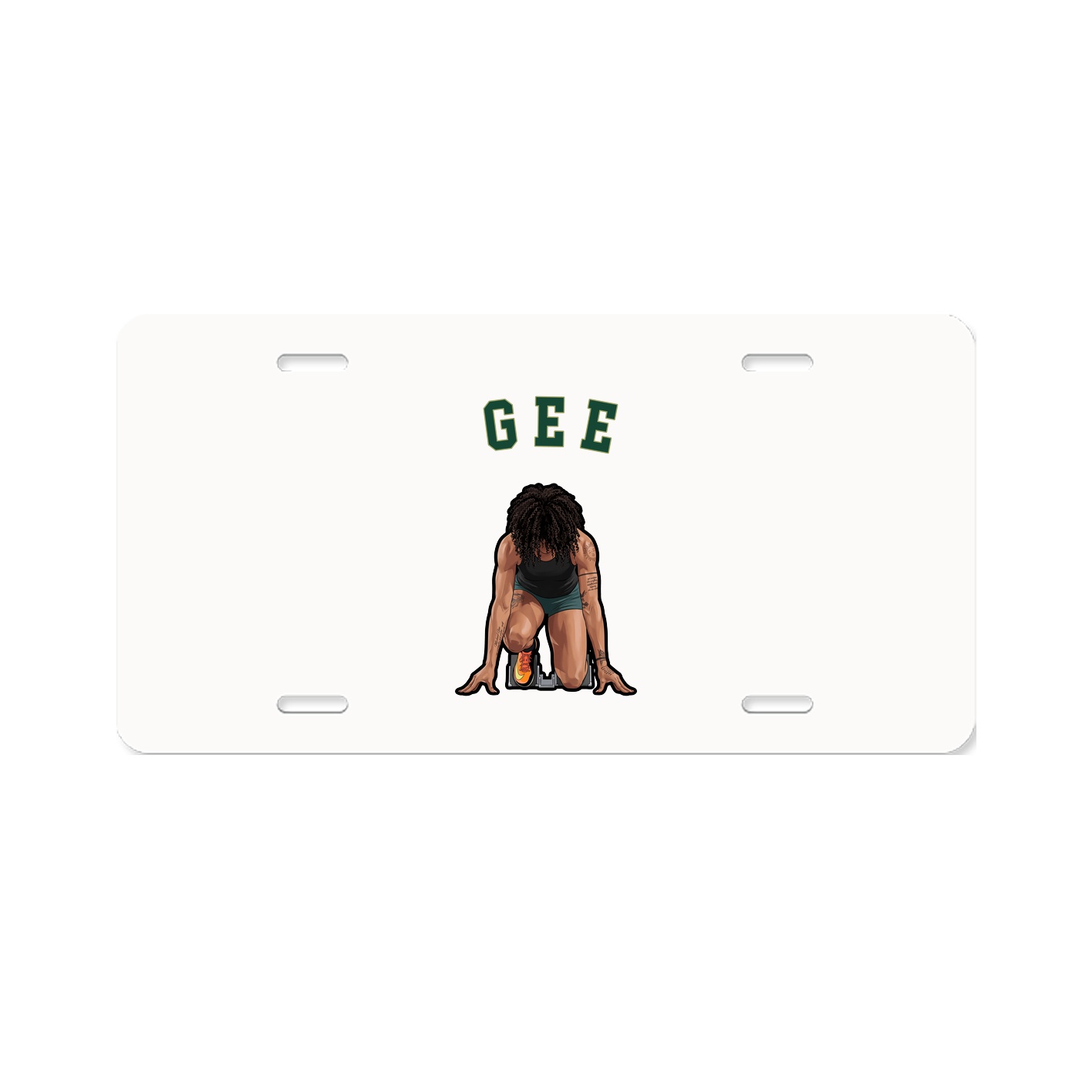License Plate — Shirsey Arch in Classic