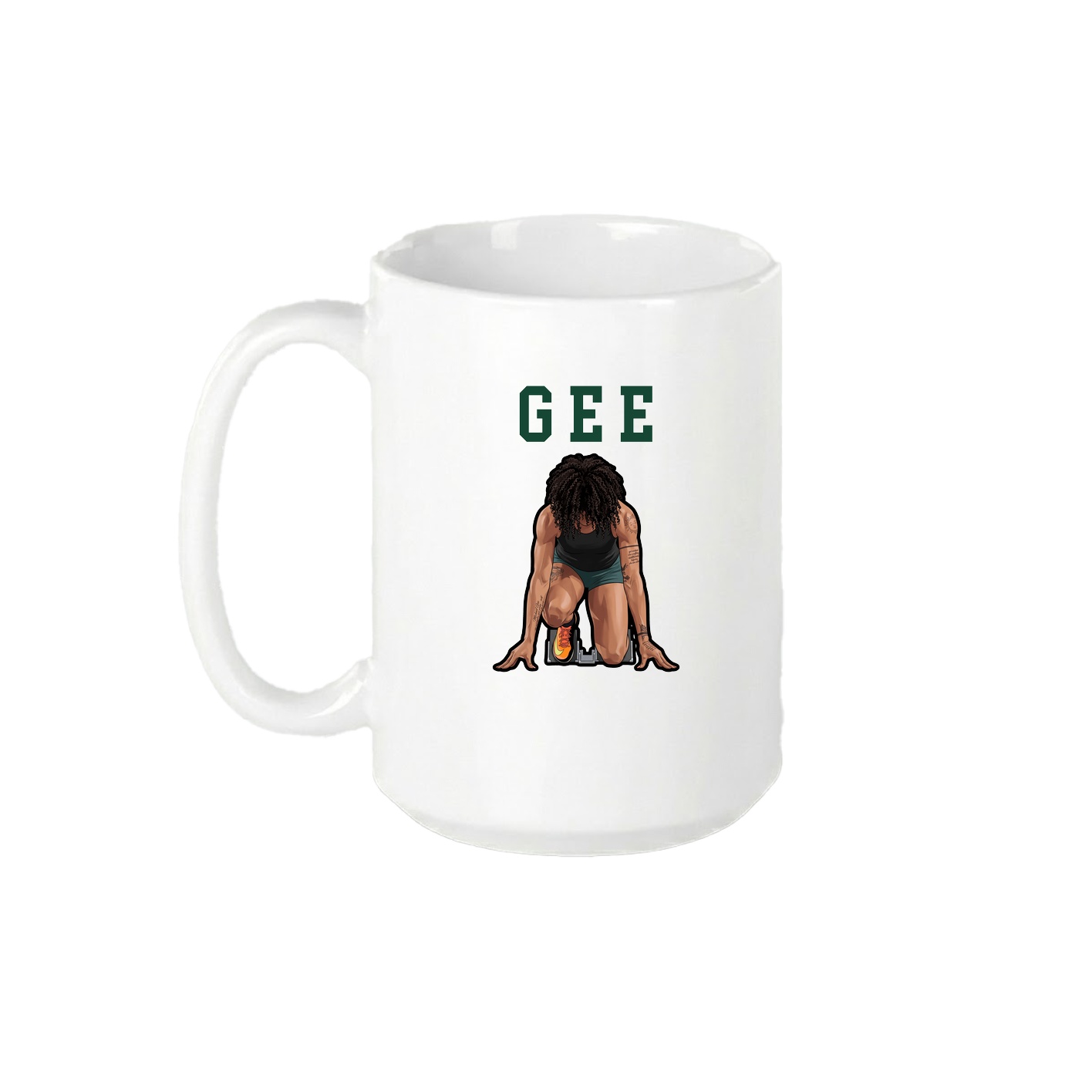 15oz Coffee Mug — Shirsey in White
