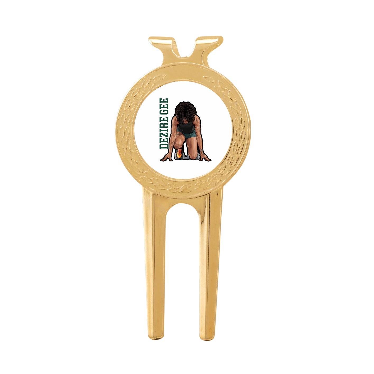 Divot Tool with Ball Marker — Name Vertical in Classic