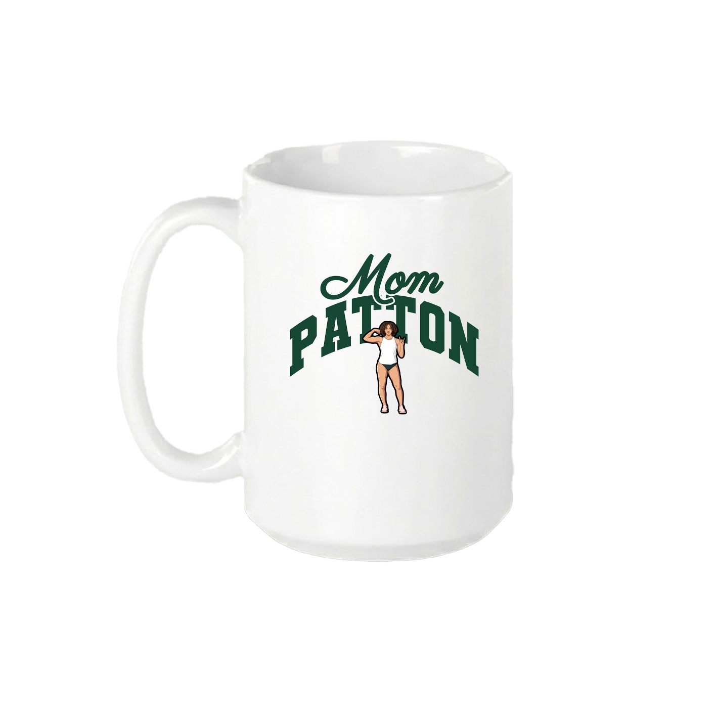 15oz Coffee Mug — Mothers Day Arch in White