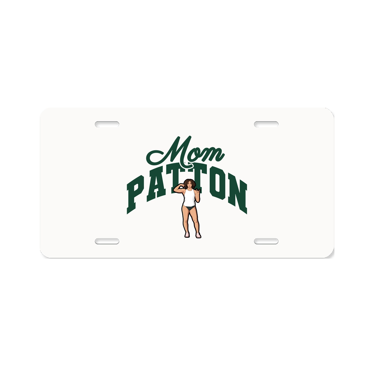 License Plate — Mothers Day Arch in Classic