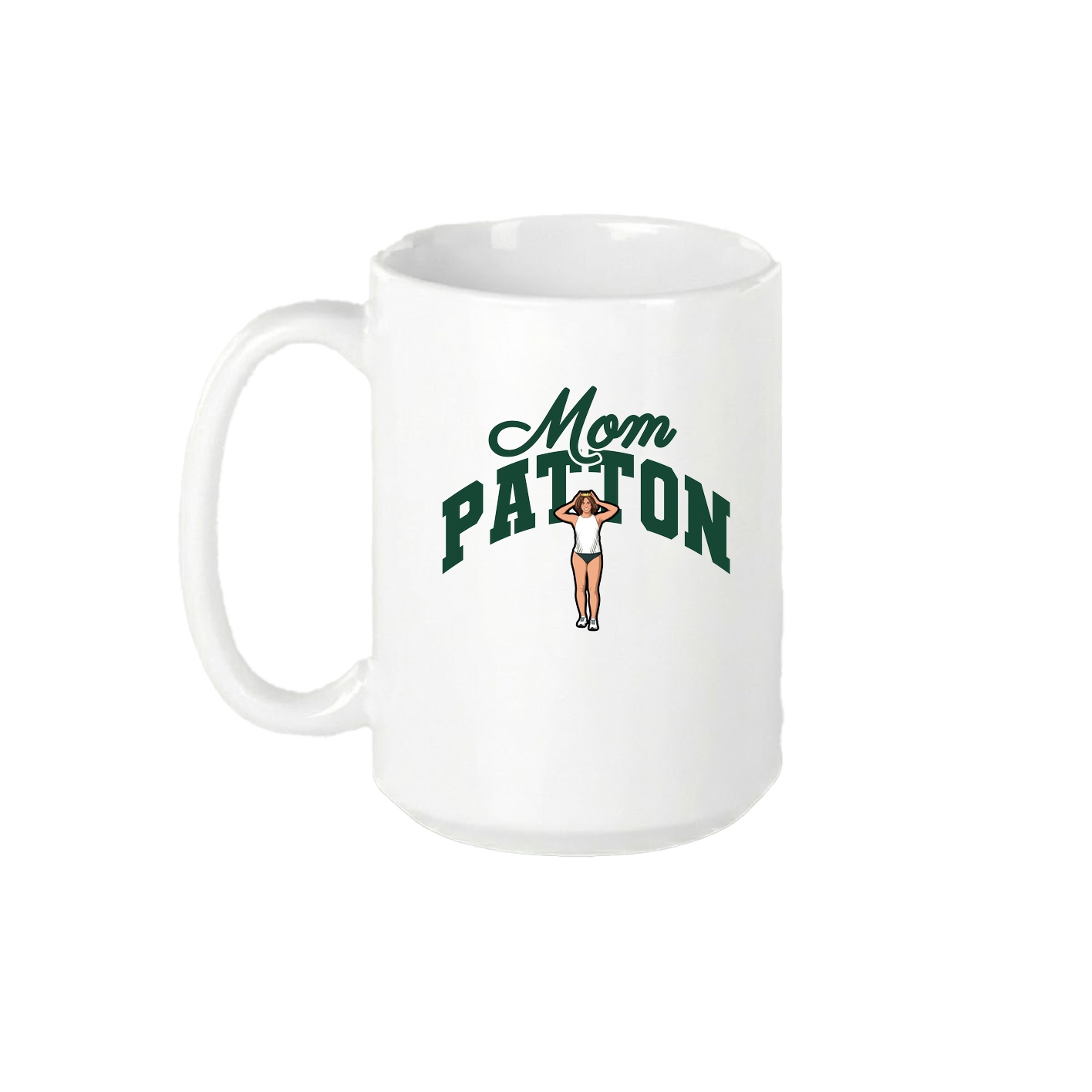 15oz Coffee Mug — Mothers Day Arch in White