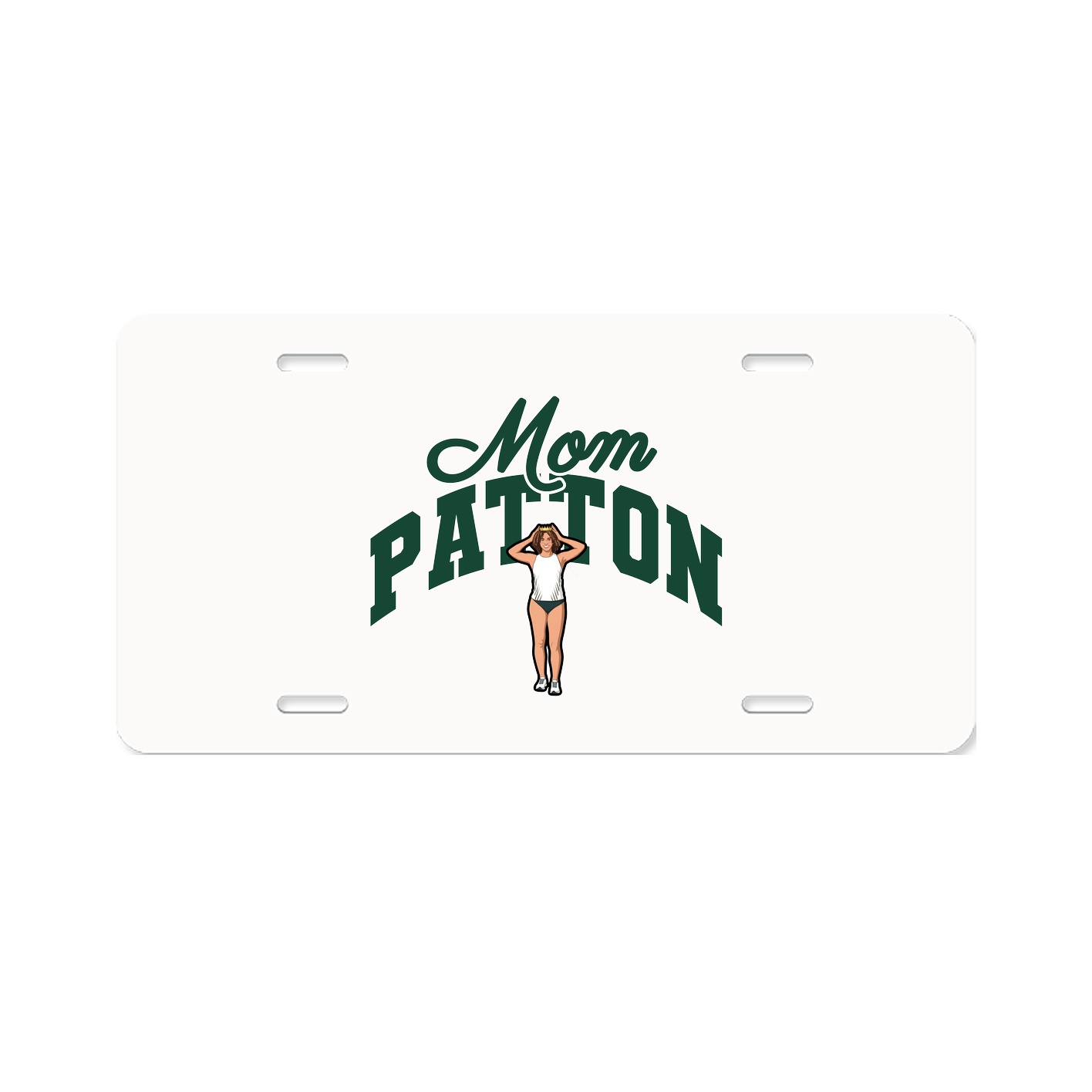 License Plate — Mothers Day Arch in Classic