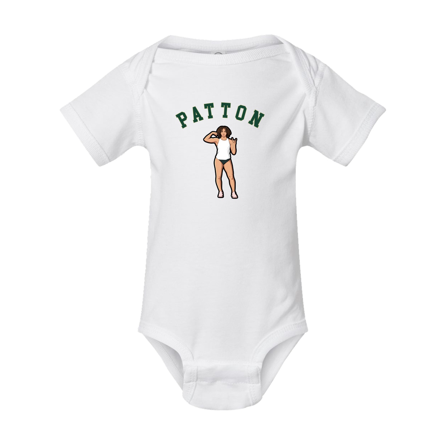 Baby Onesie — Shirsey Arch in White