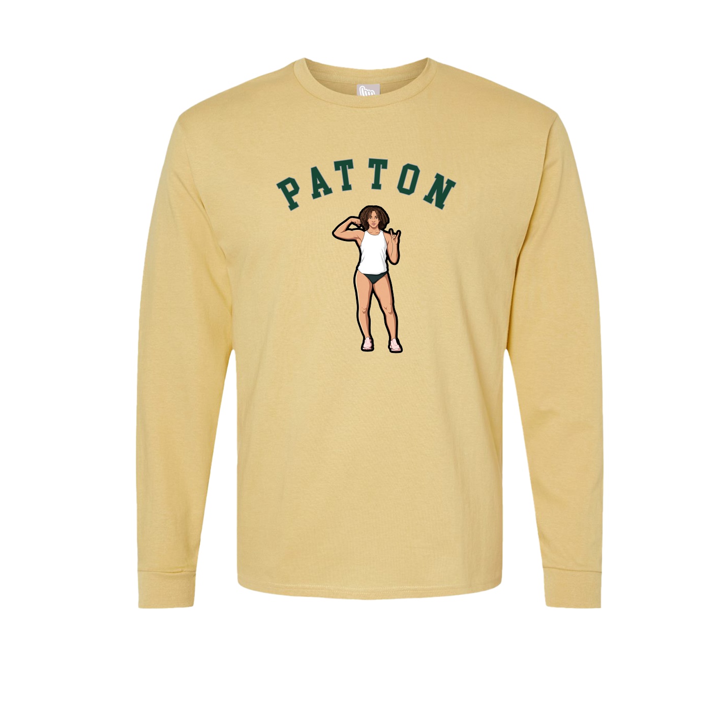 Long Sleeve Tee — Shirsey Arch in Vegas Gold