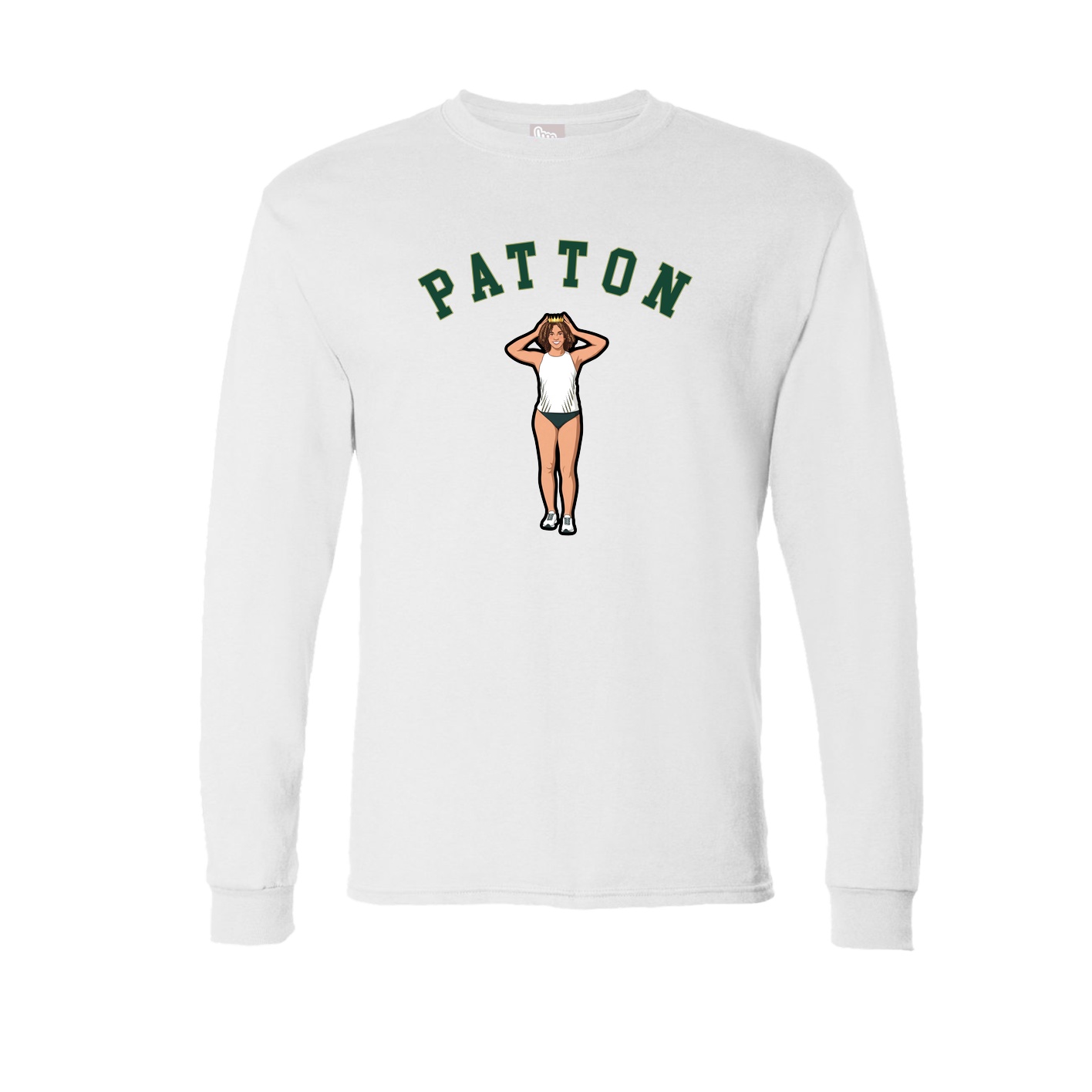 Long Sleeve Tee — Shirsey Arch in White