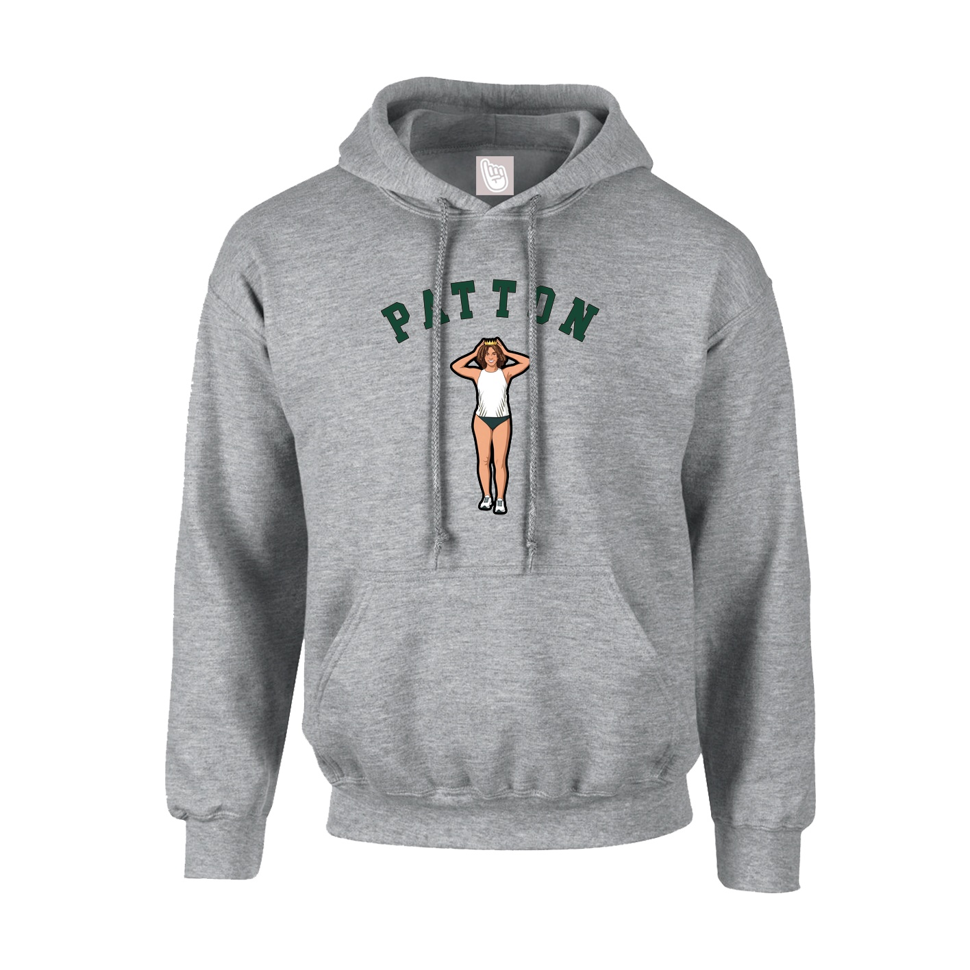 Youth Hoodie — Shirsey Arch in Grey