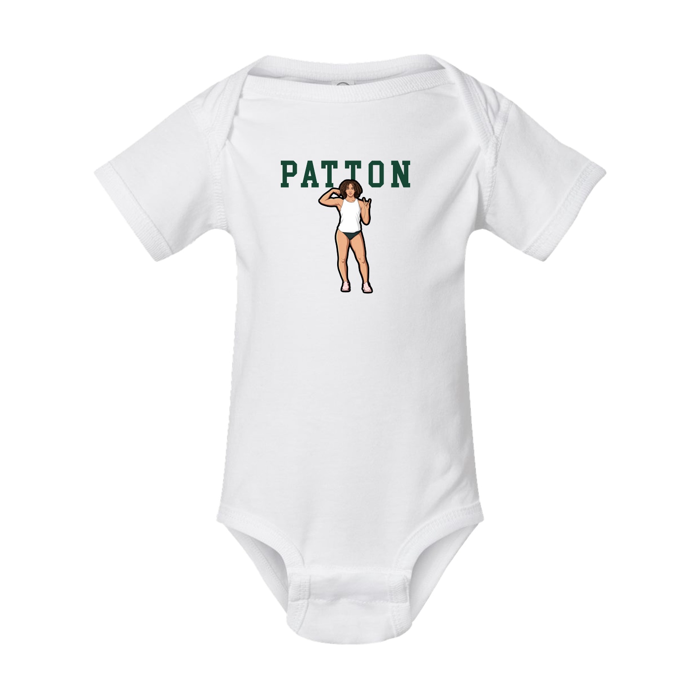 Baby Onesie — Shirsey in White