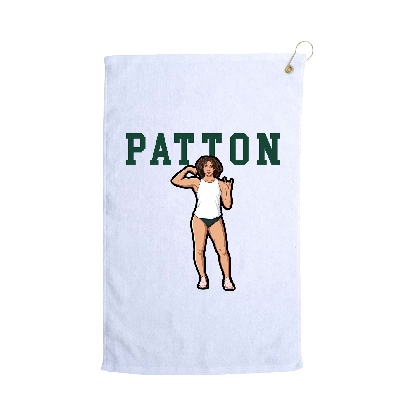 Golf Towel — Shirsey in White