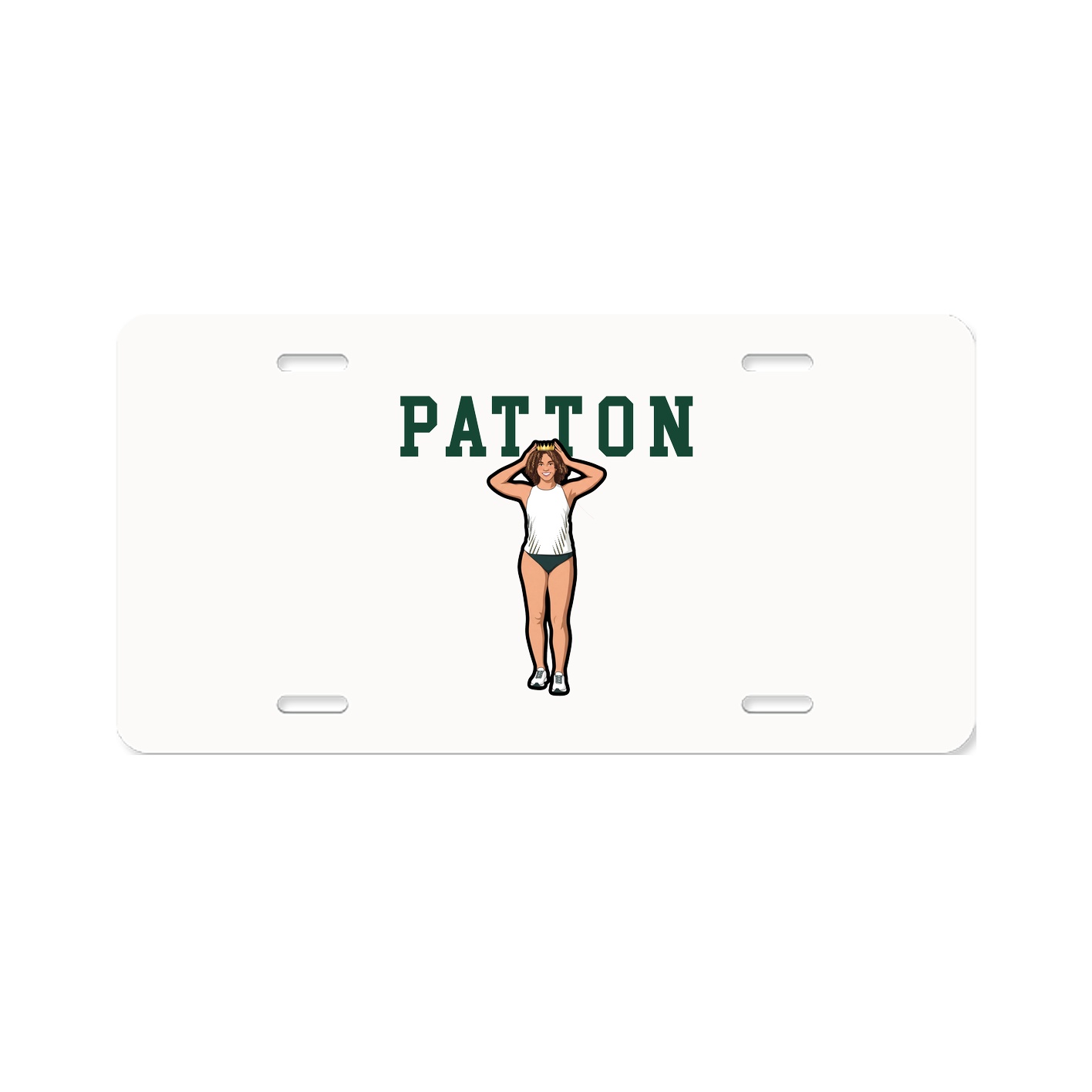 License Plate — Shirsey in Classic