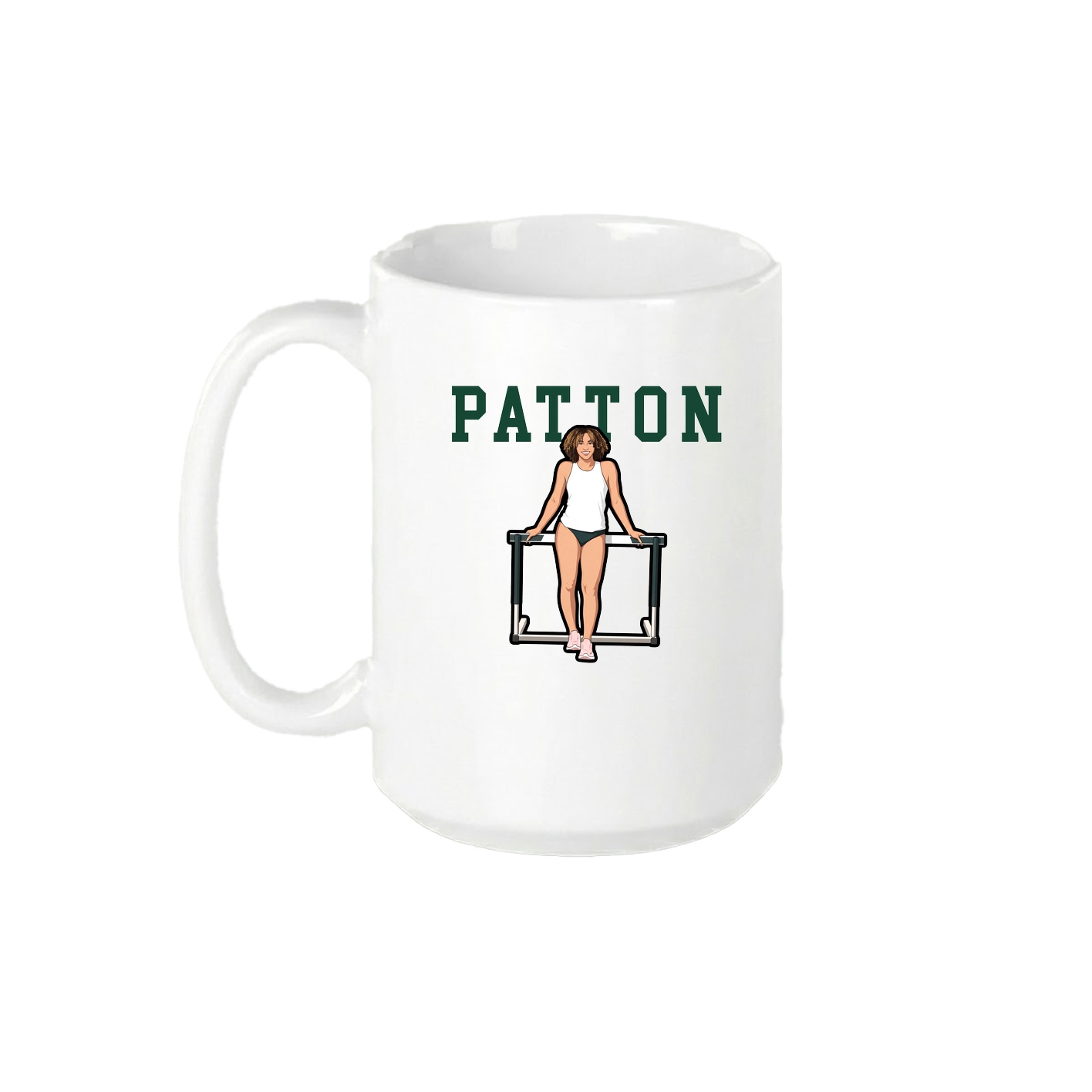 15oz Coffee Mug — Shirsey in White