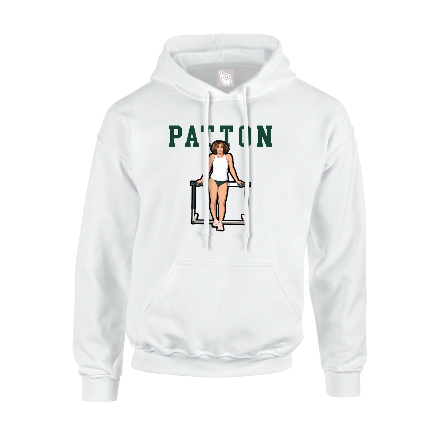 Youth Hoodie — Shirsey in White