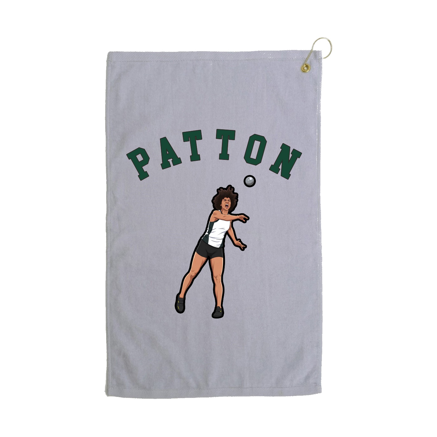 Golf Towel — Shirsey Arch in Grey