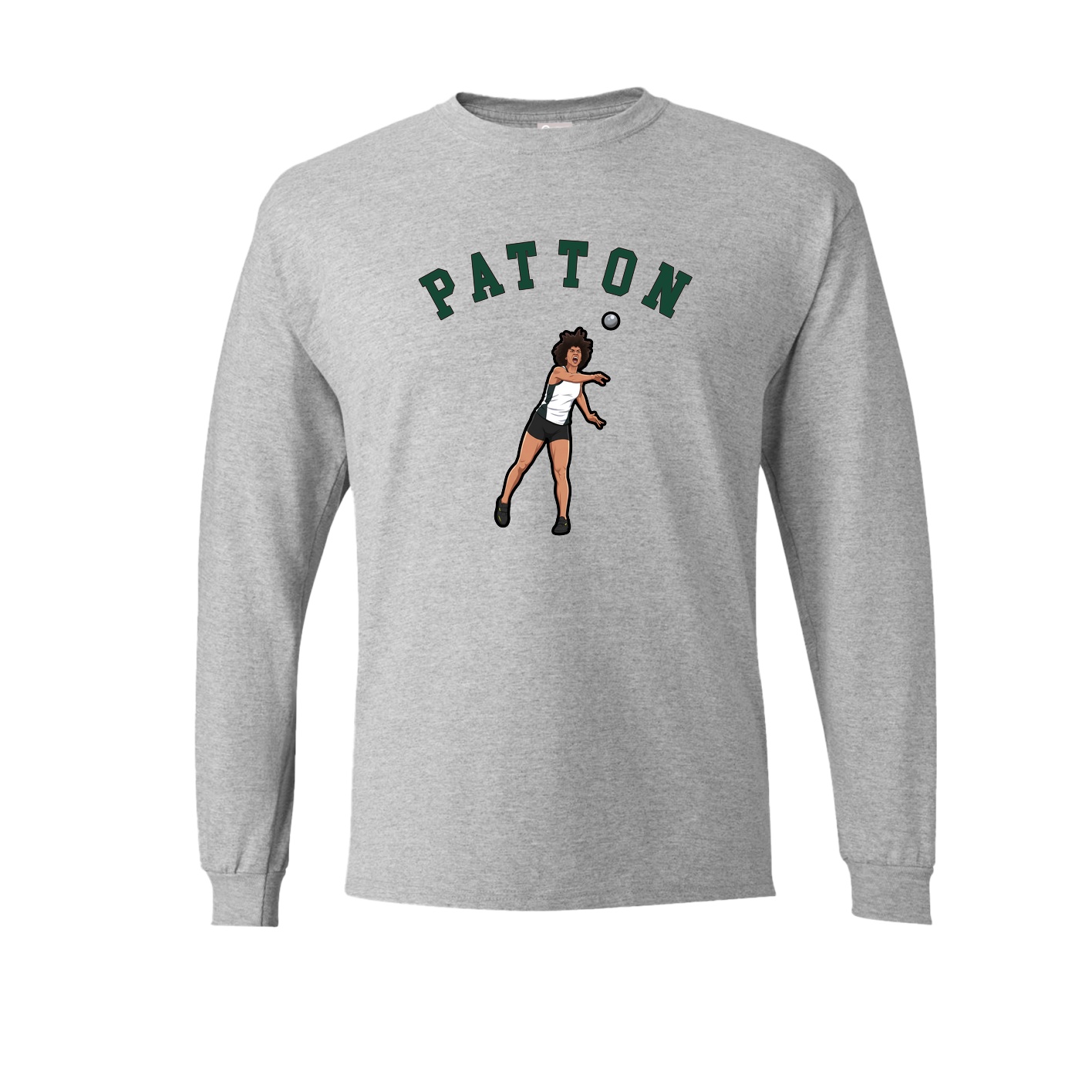 Long Sleeve Tee — Shirsey Arch in Grey