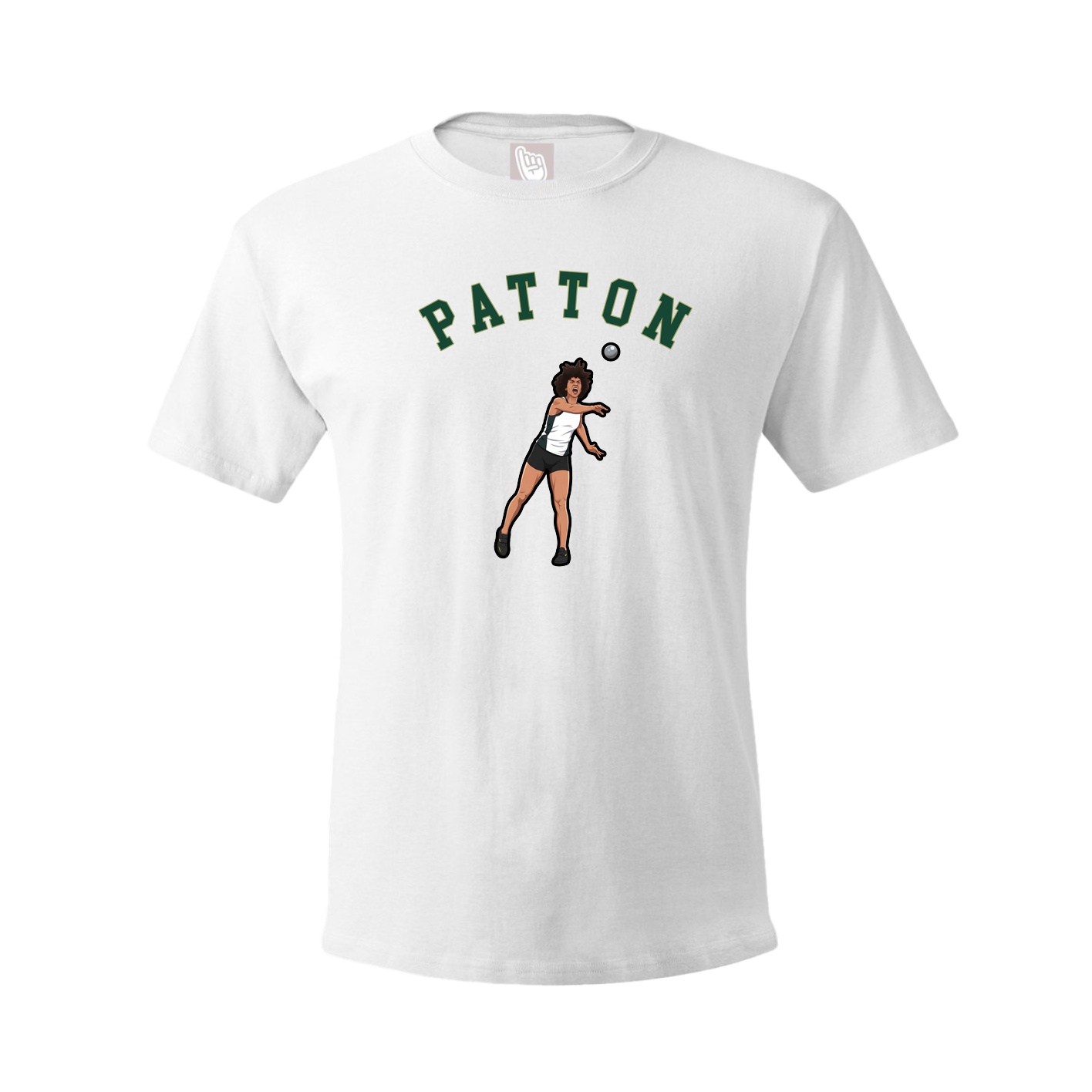 Youth Tee — Shirsey Arch in White