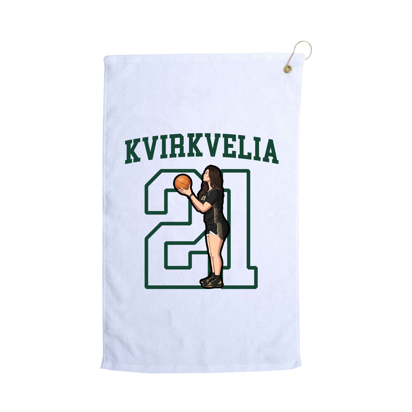 Terry Velour Golf Towel