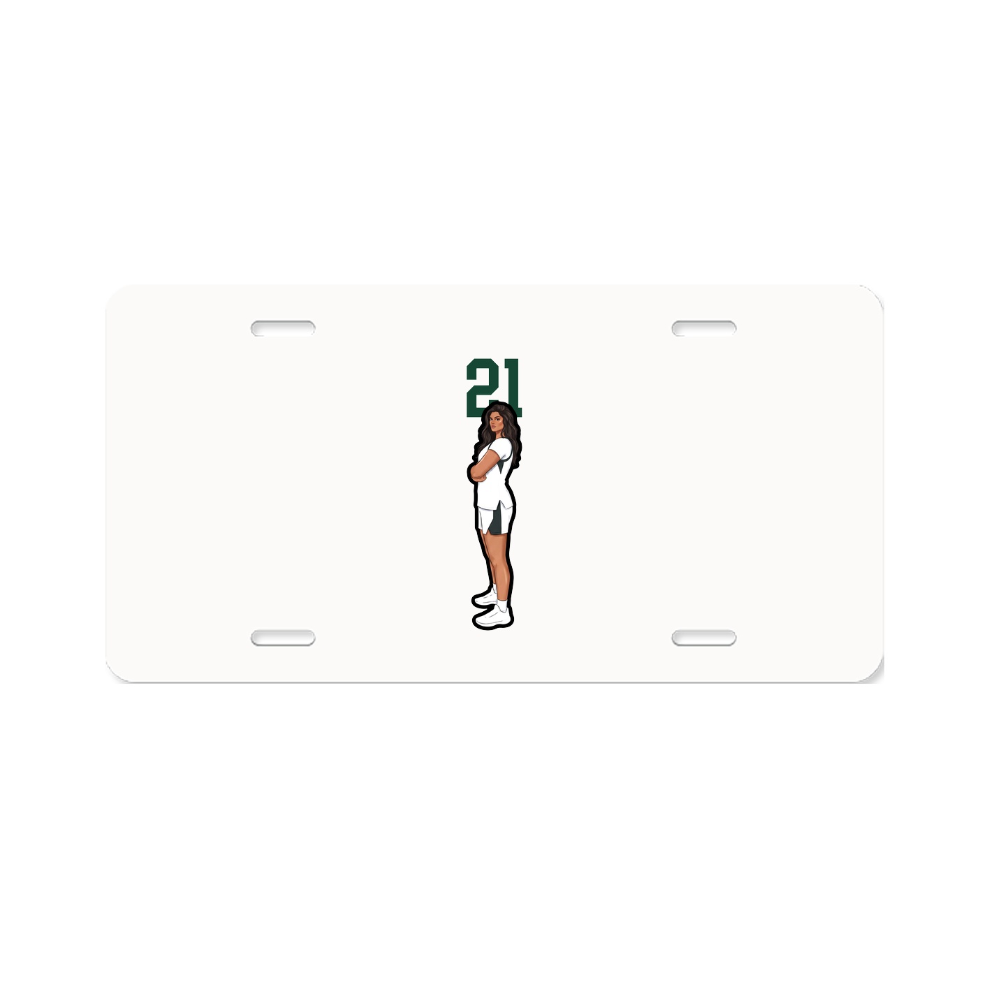 Aluminum License Plate