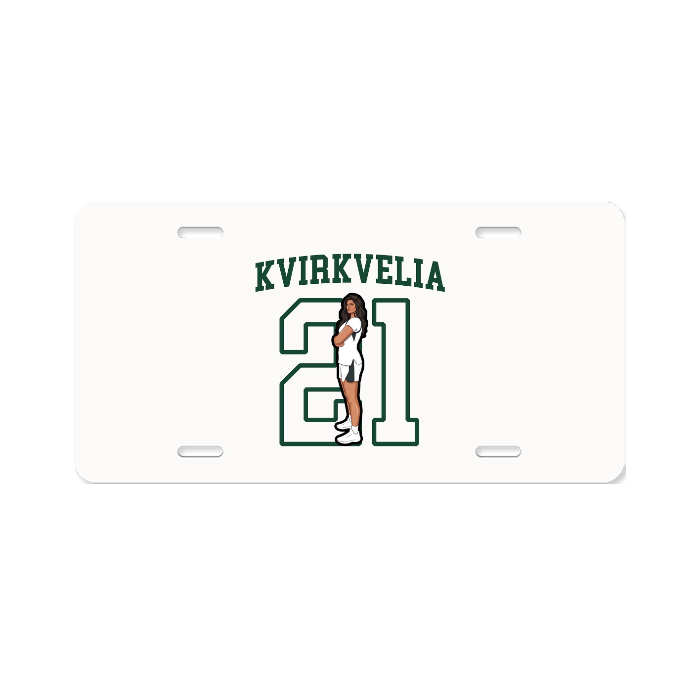 Aluminum License Plate