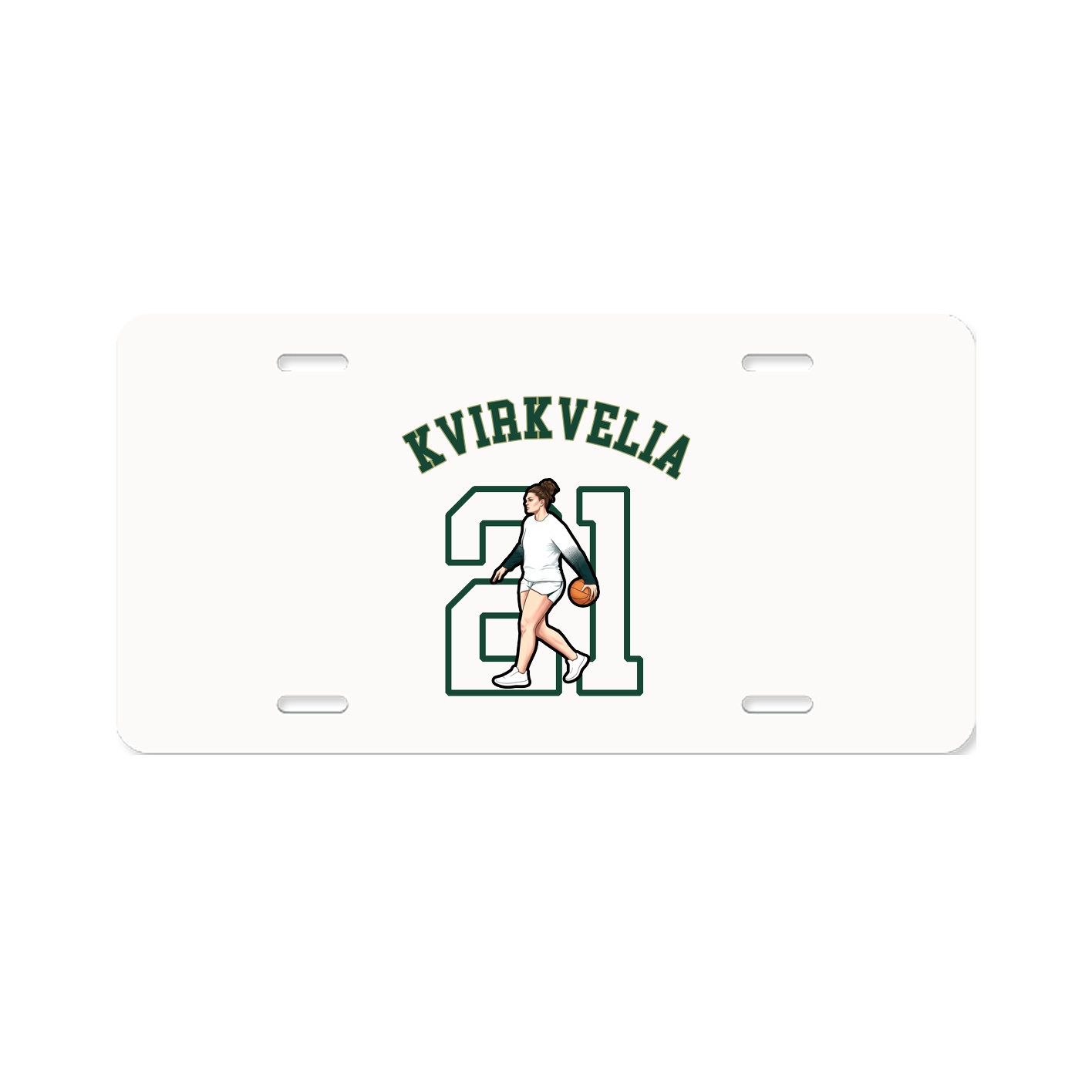 Aluminum License Plate