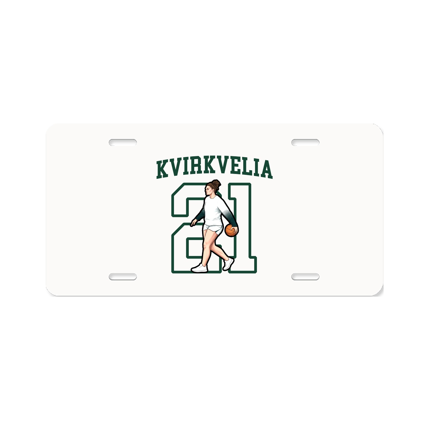 Aluminum License Plate