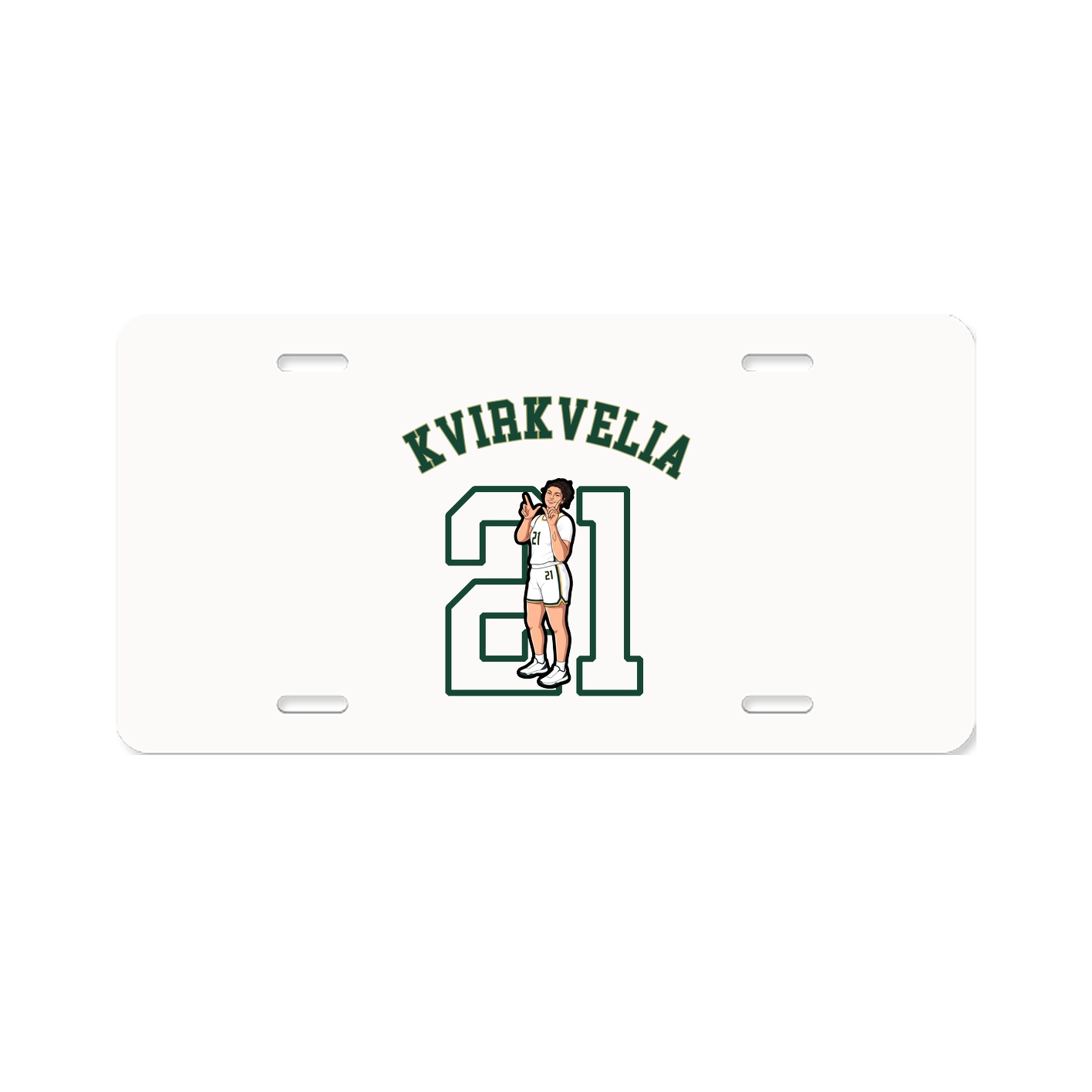 Aluminum License Plate