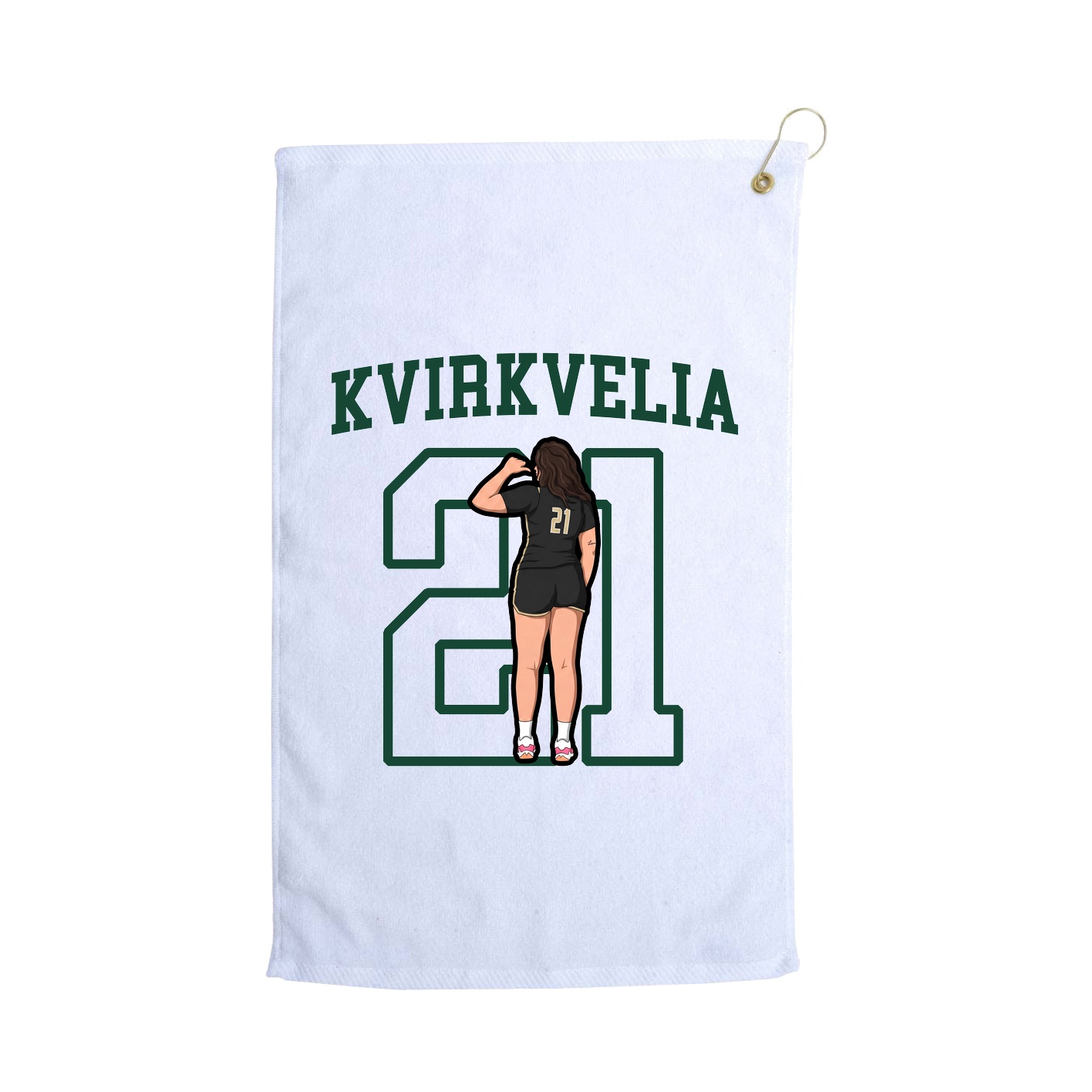 Golf Towel — Shirsey in White