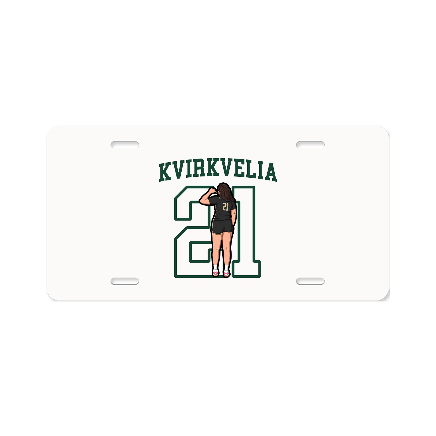 Aluminum License Plate